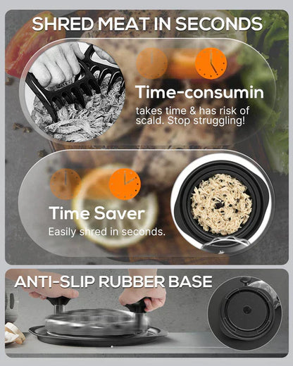 Pro Chicken Shredder, 10.8" Visible Meat Shredders Tool
