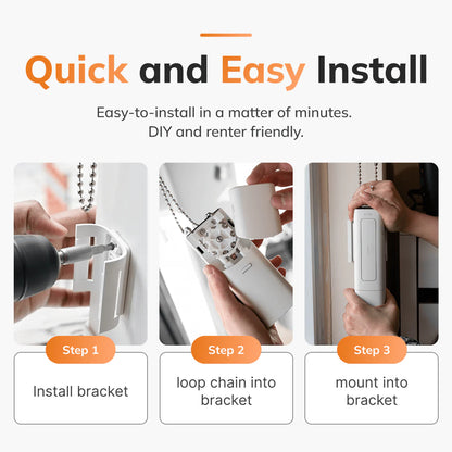 ShadeSync Smart Blind Motor – Wire-Free Automatic Roller Blind Controller