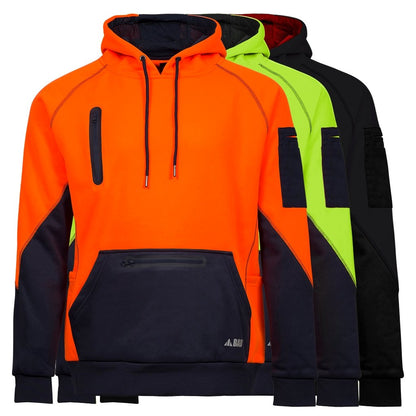 RAIN-DEFEND™ HI-VIS FLEECE HOODIE