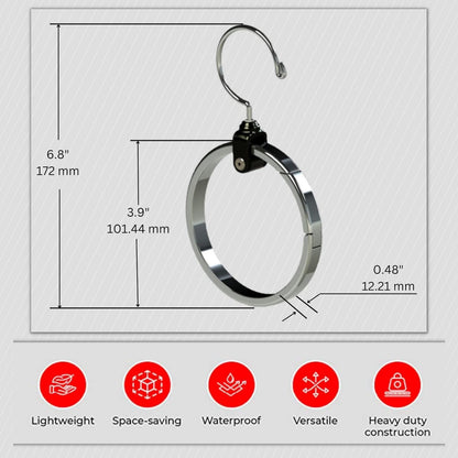 MULTIPURPOSE CLOSET HANGER ORGANIZER ROLLY HANGER