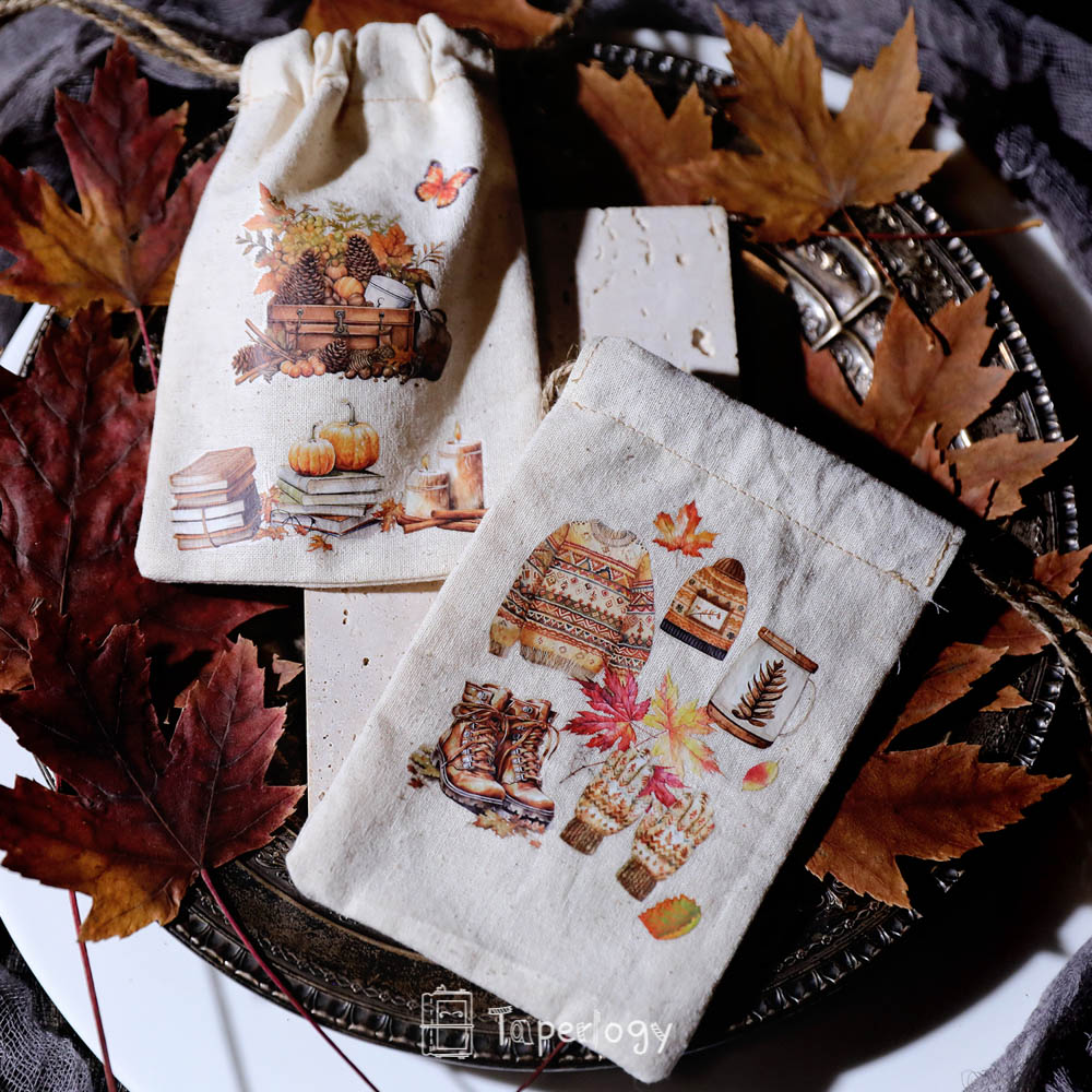Toli Rustic Fall Rub-on Stickers