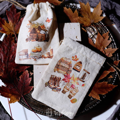 Toli Rustic Fall Rub-on Stickers