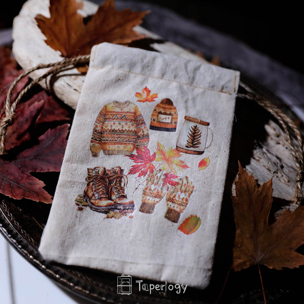 Toli Rustic Fall Rub-on Stickers