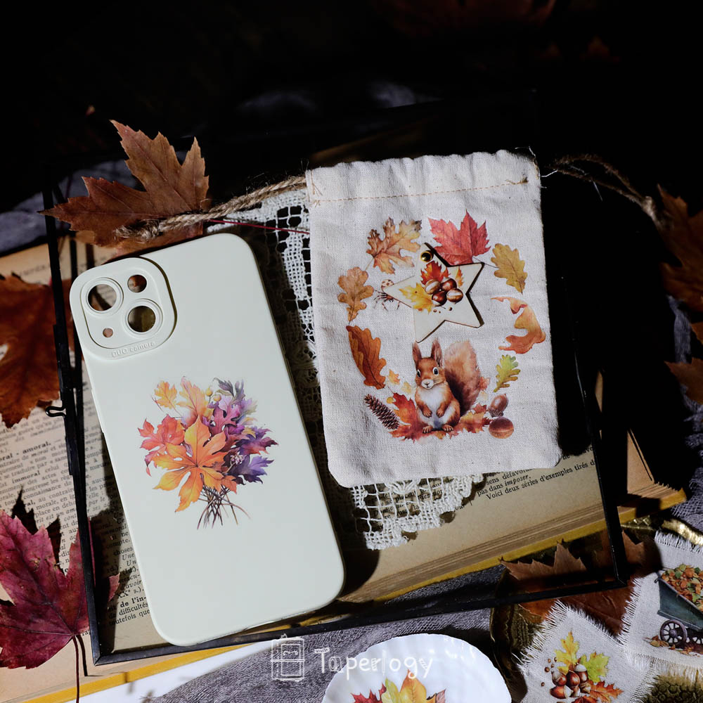 Toli Rustic Fall Rub-on Stickers