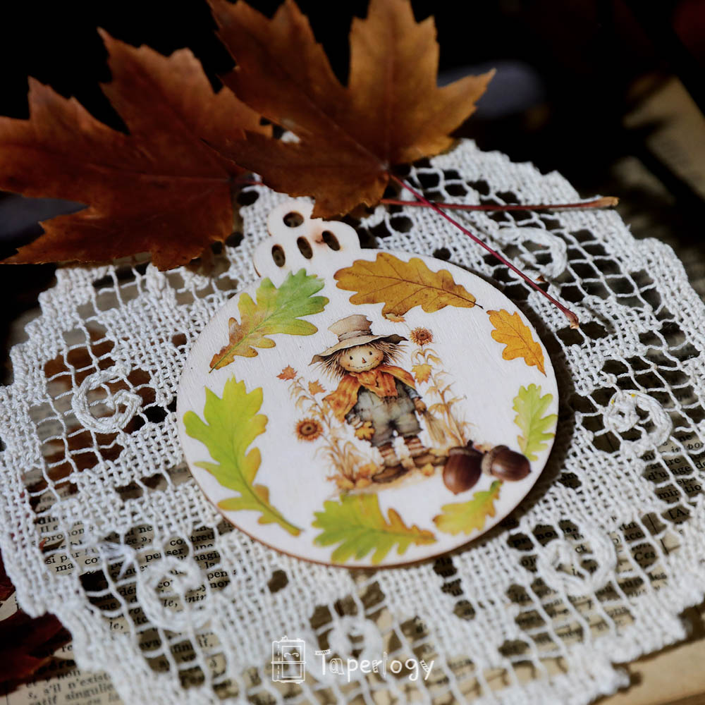 Toli Rustic Fall Rub-on Stickers