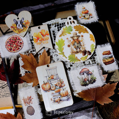 Toli Rustic Fall Rub-on Stickers