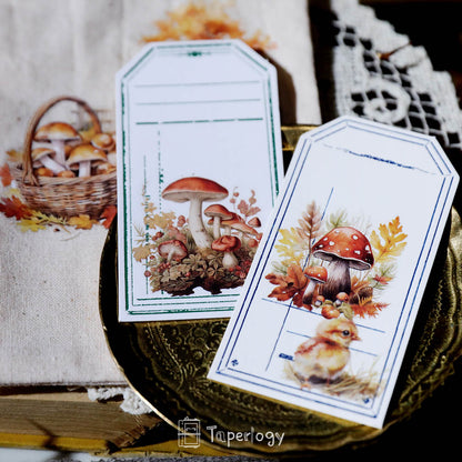 Toli Rustic Fall Rub-on Stickers
