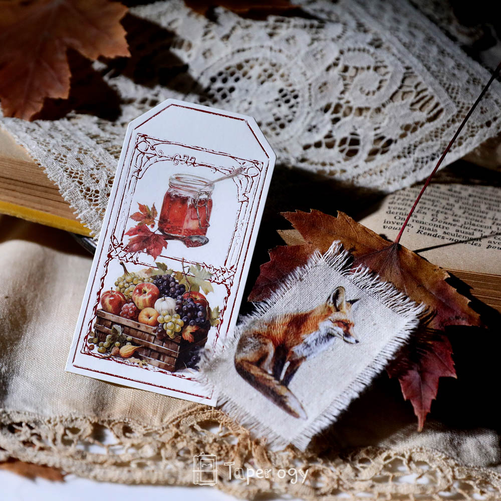Toli Rustic Fall Rub-on Stickers