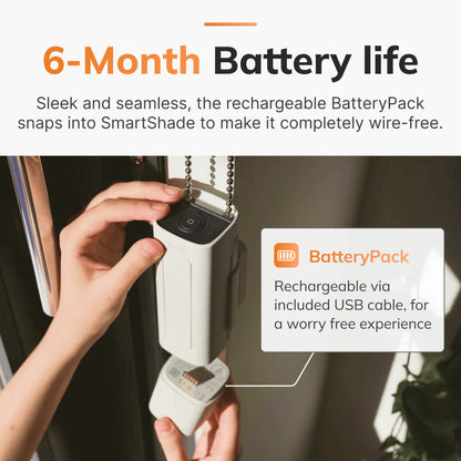 ShadeSync Smart Blind Motor – Wire-Free Automatic Roller Blind Controller