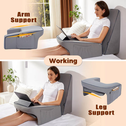 Reading Lap Pillow Lap Desk Pillow for Bed