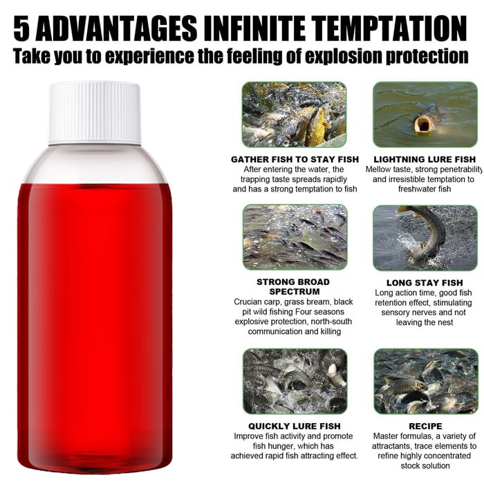 LAST DAY Promotion 50% OFF🔥Red worm Scent Fish Attractants for Baits