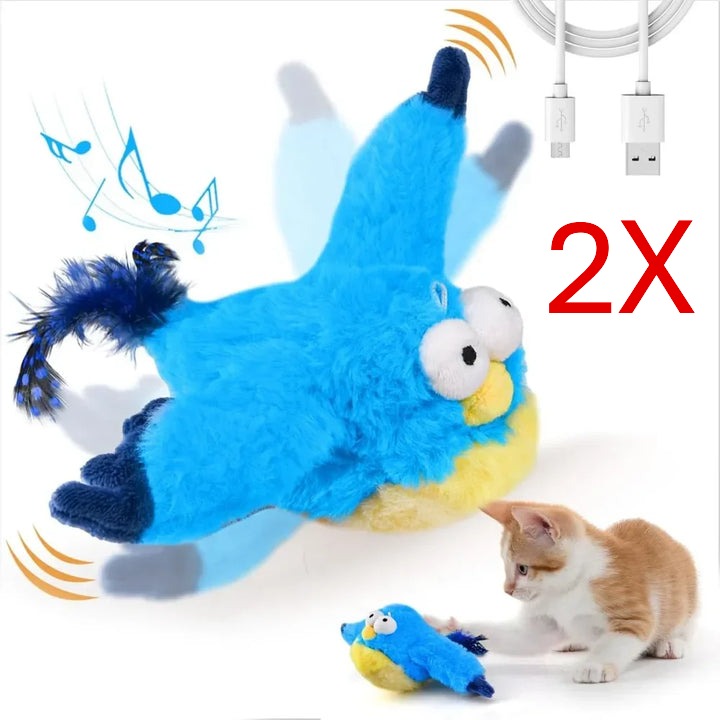 Feather Frenzy™ Flapping Cat Bird (Free Shipping + 50% OFF Today)
