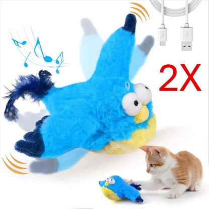 Feather Frenzy™ Flapping Cat Bird (Free Shipping + 50% OFF Today)
