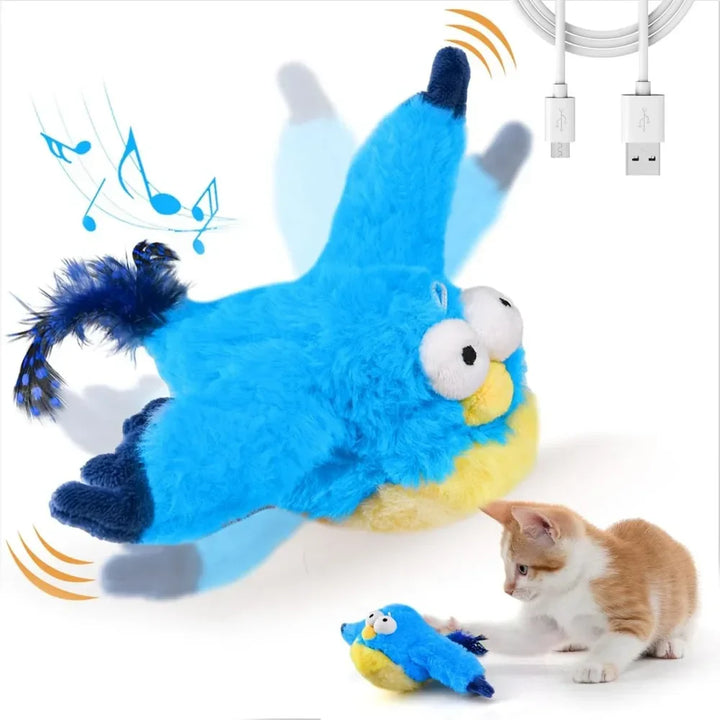 Feather Frenzy™ Flapping Cat Bird (Free Shipping + 50% OFF Today)