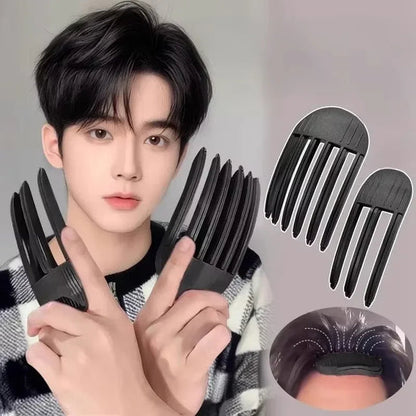 Fluffy Volume Curling Bangs Clips