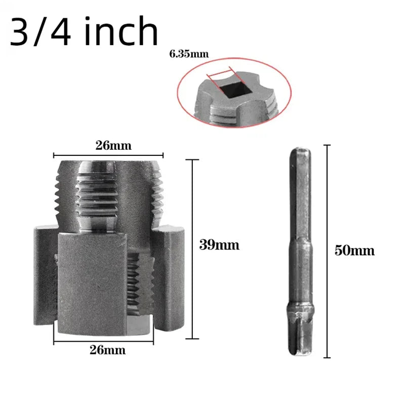 PVC/PPR Pipe Threader Tool Kit