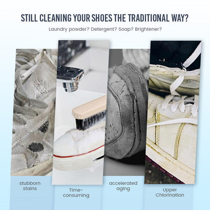 ✨2024 new version💥260g Multi-functional shoes cleaning and stain removal cream (50% Off today)