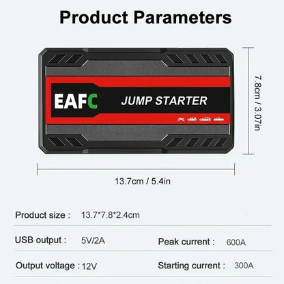 Portable Car Jump Starter & Power Bank