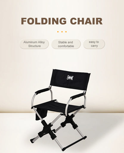 Foldable Aluminum Director's Camping Chair