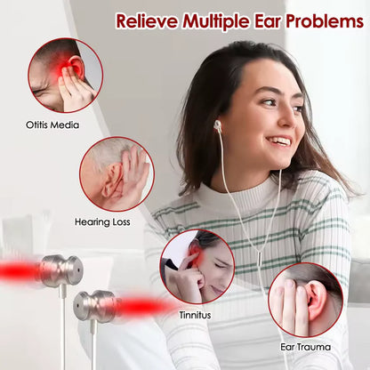 AuraGlow Light Therapy Earbuds