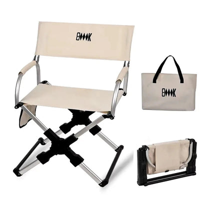 Foldable Aluminum Director's Camping Chair