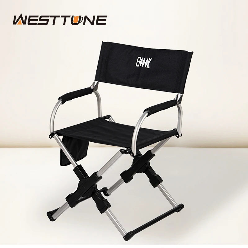 Foldable Aluminum Director's Camping Chair