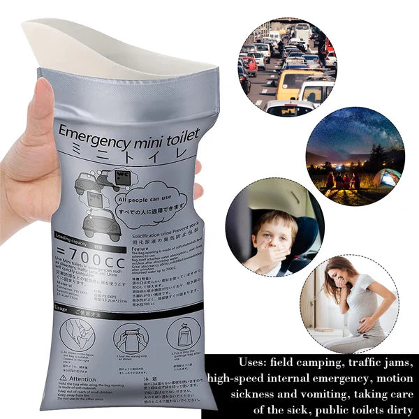 Emergency Mini Toilet 5pcs
