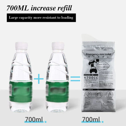 Emergency Mini Toilet 5pcs