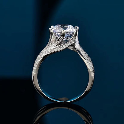 S925 Luxury 5CT Moissanite Ring