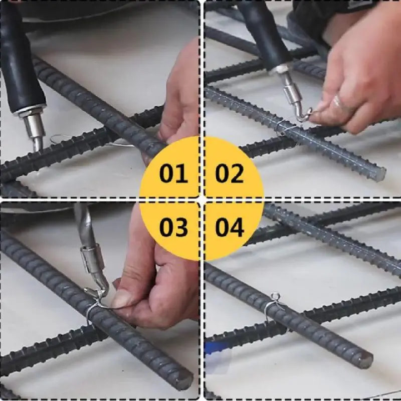 SEMI-AUTOMATIC TYING HOOK FOR CONSTRUCTION