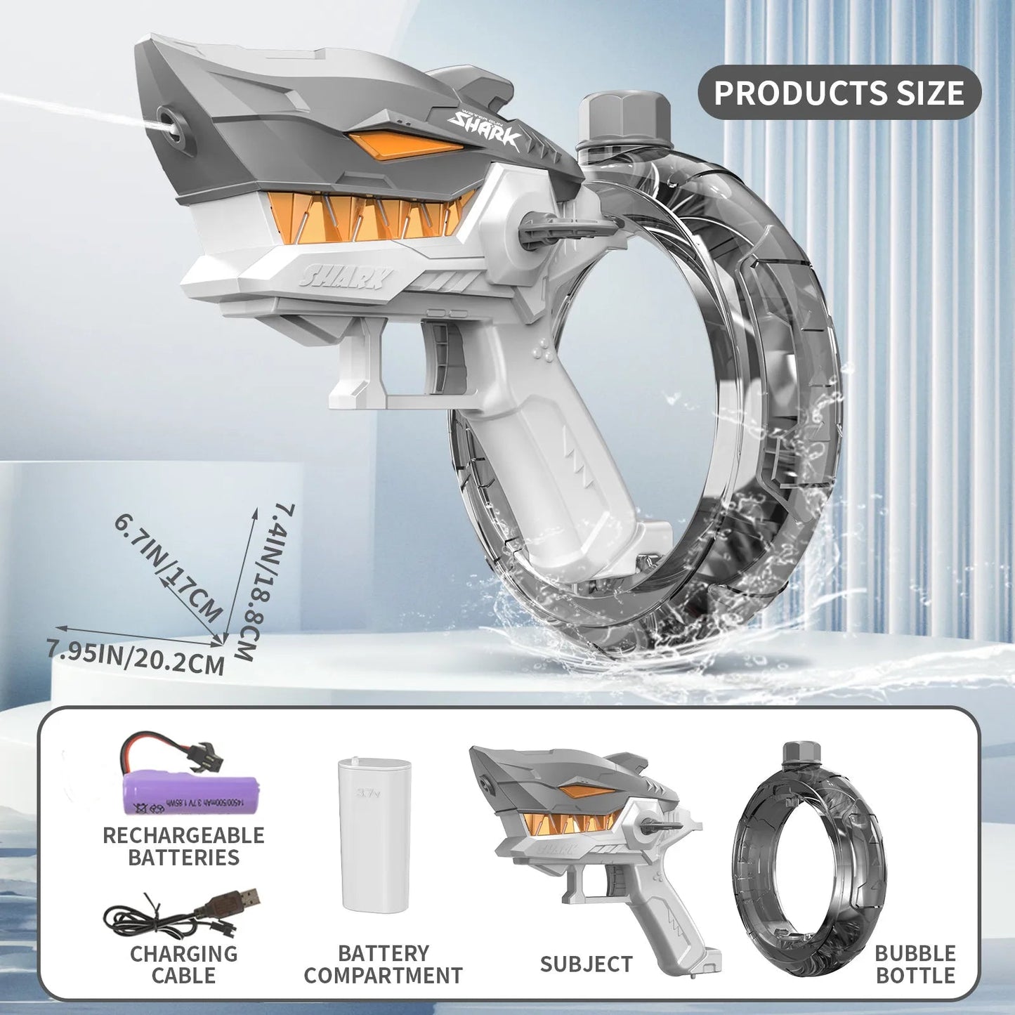 SHARK ELECTRIC WATER GUN UNLEASH SUMMER FUN!