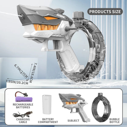 SHARK ELECTRIC WATER GUN UNLEASH SUMMER FUN!