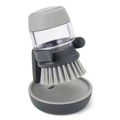 SOAP DISPENSING PALM BRUSH