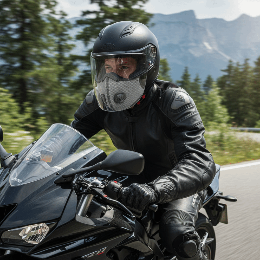 Cycling Face Mask with Goggles