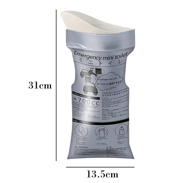 Emergency Mini Toilet 5pcs
