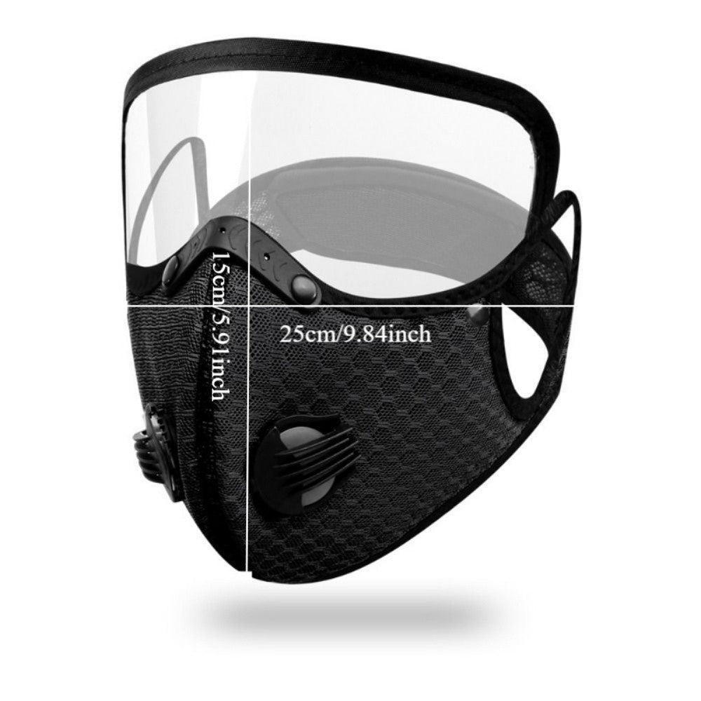 Cycling Face Mask with Goggles