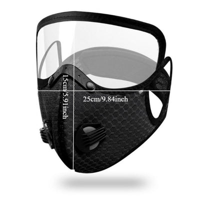 Cycling Face Mask with Goggles