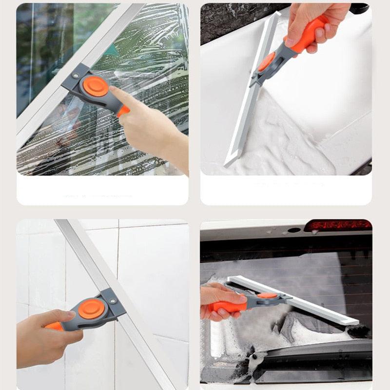 Scraping Floor Cleaning Toilet Silicone Magic Broom
