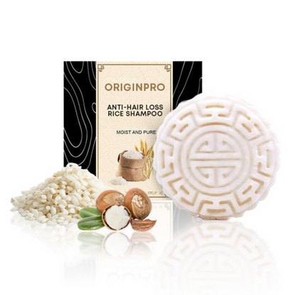 OriginPro Anti-Hair Loss Rice Shampoo Bar