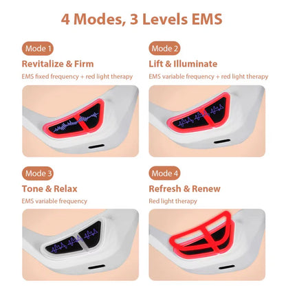 Redlight + Microcurrent Glasses