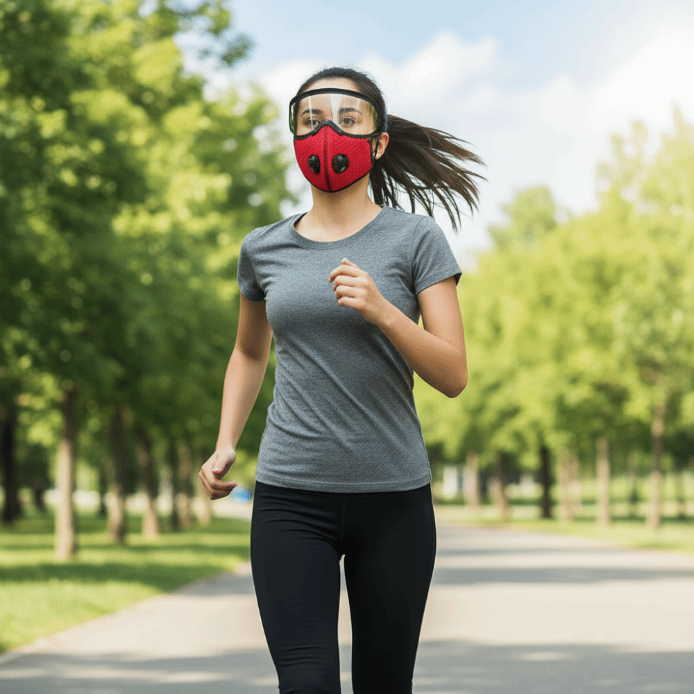 Cycling Face Mask with Goggles