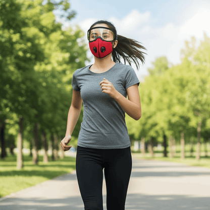 Cycling Face Mask with Goggles