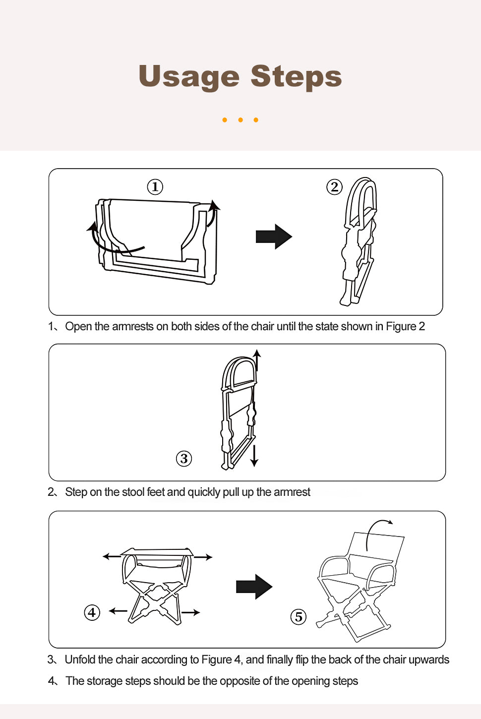 Foldable Aluminum Director's Camping Chair