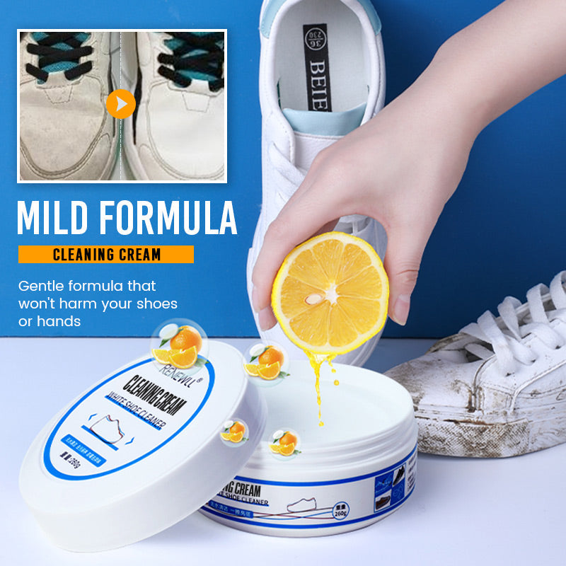 ✨2024 new version💥260g Multi-functional shoes cleaning and stain removal cream (50% Off today)