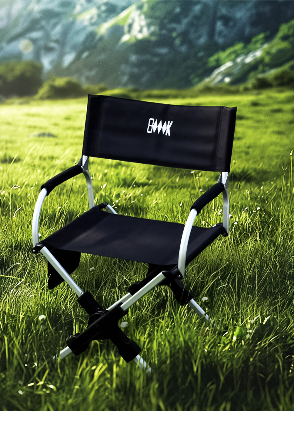 Foldable Aluminum Director's Camping Chair