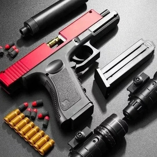 Shell Ejection Soft Bullet Toy
