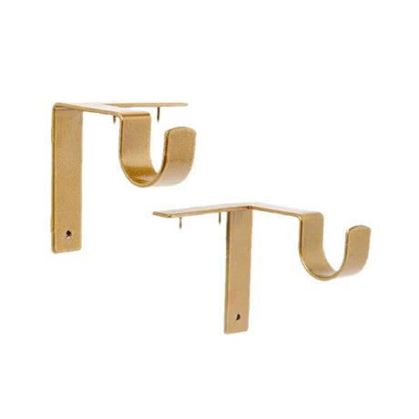 Single Curtain Rod Brackets