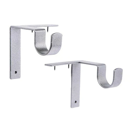 Single Curtain Rod Brackets