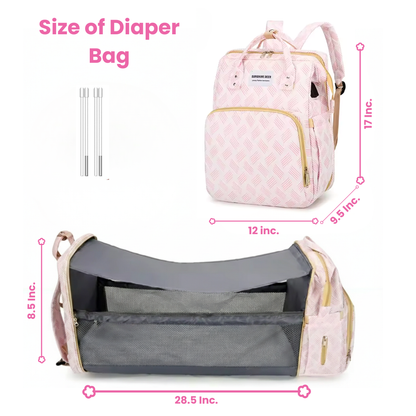 Nestora 3-in-1 Baby Changing Backpack 🎒👶