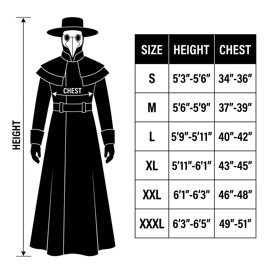 ShadowBeak™ Plague Doctor Costume Set